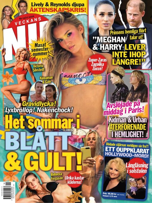 Cover image for Veckans NU SE